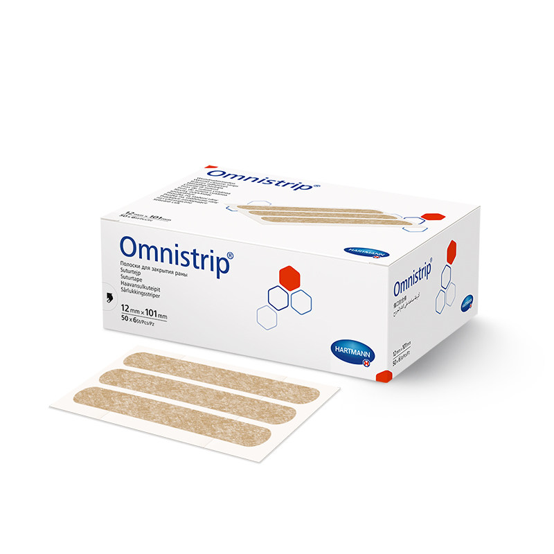 德国Omnistrip免缝合手术胶带伤口缝合减张贴 12X101mm50片/盒-图0
