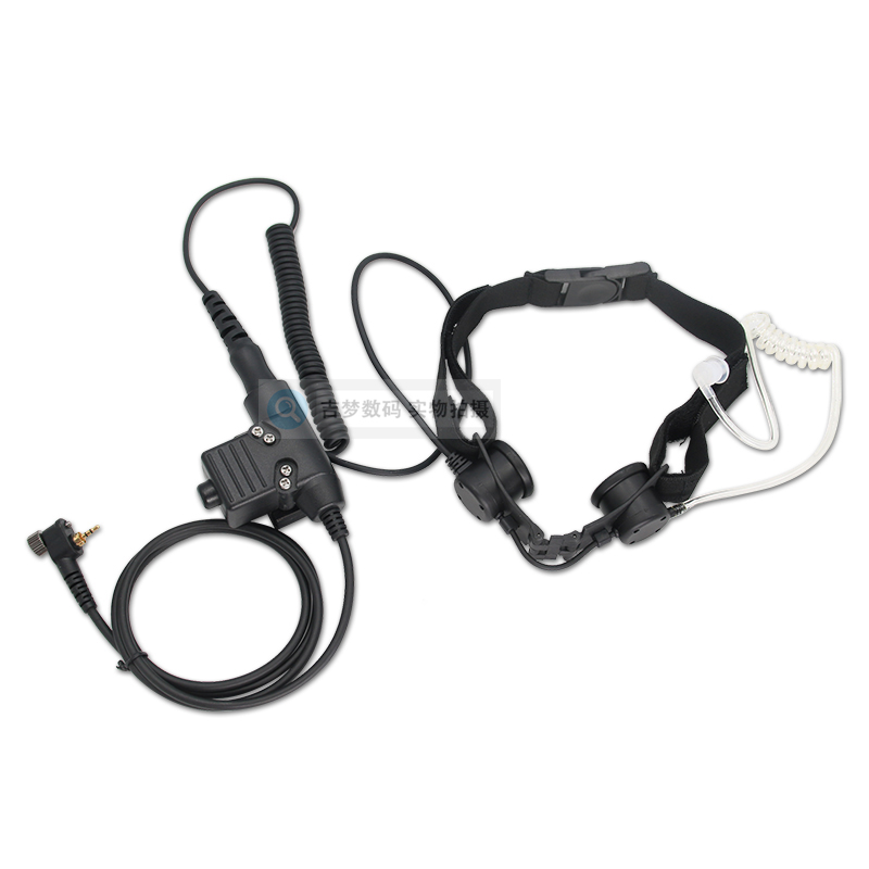 MTP850对讲机耳机MTH800摩托车骑行战术喉麦适用MTH650/830/600 - 图3