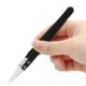 Qianyi precision ceramic straight tip tweezers are heat-resistant and anti-static