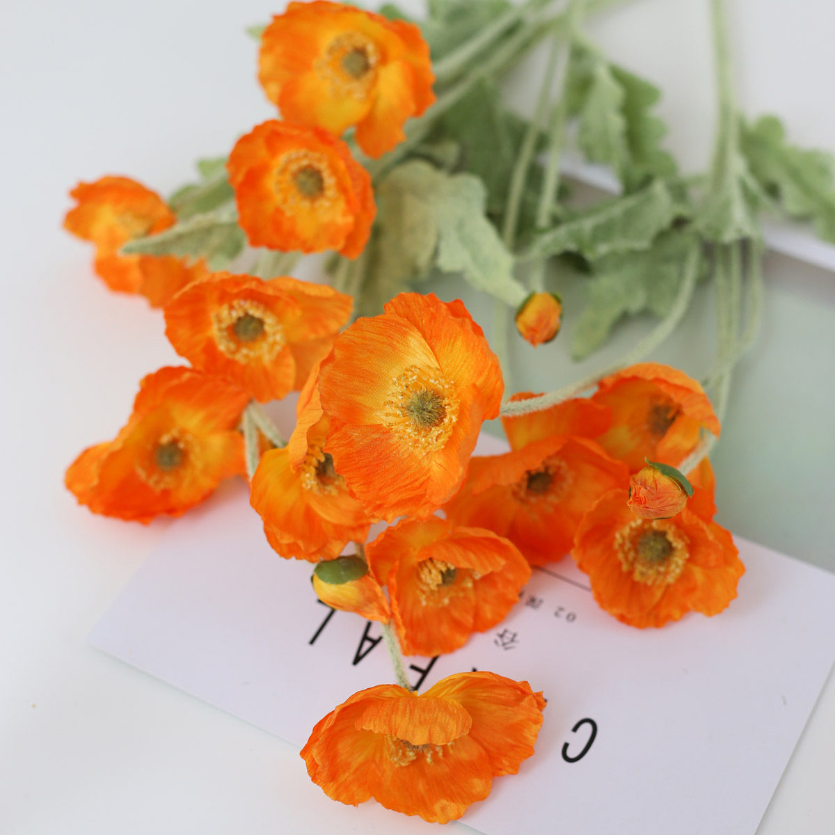 虞美人仿真花婚礼花艺假花插花客厅餐桌摆设装饰品拍照道具摆件,淘宝优惠券,粉丝福利购,淘宝优惠卷