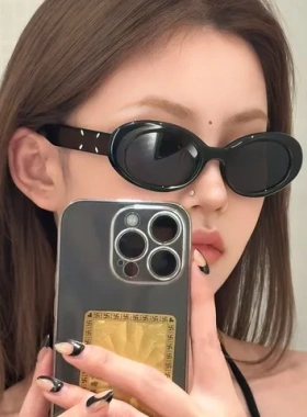 墨镜防紫外线太阳镜椭圆框合作高级感猫眼m005gm系列马吉拉女板材