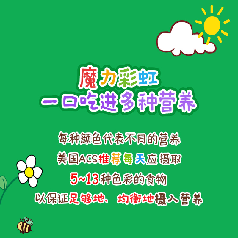 艾拉厨房彩虹果泥婴幼儿水果泥儿童零食幼儿吸吸袋宝宝辅食90*7袋