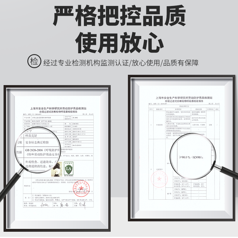 朝美口罩新2002型过滤棉防尘透气易呼吸9000防雾霾KN95工业劳保 - 图0