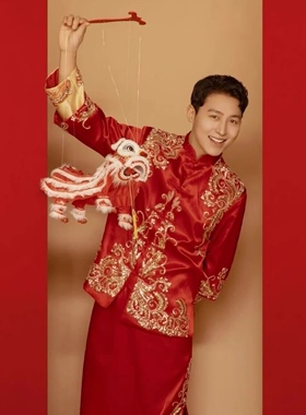 影楼拍照道具中国婚纱摄影