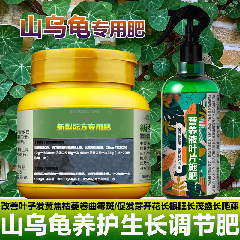 山乌龟专用肥料促进长叶发芽冒芽生根爬藤营养液盆栽绿施叶面肥料,淘宝优惠券,粉丝福利购,淘宝优惠卷
