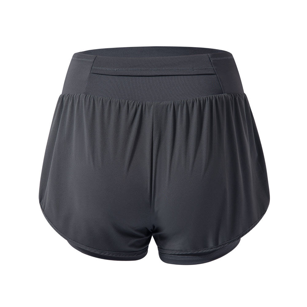 瑜伽短裤女新款假两件宽松羽毛球网球训练健身套装跑步运动三分裤,淘宝优惠券,粉丝福利购,淘宝优惠卷