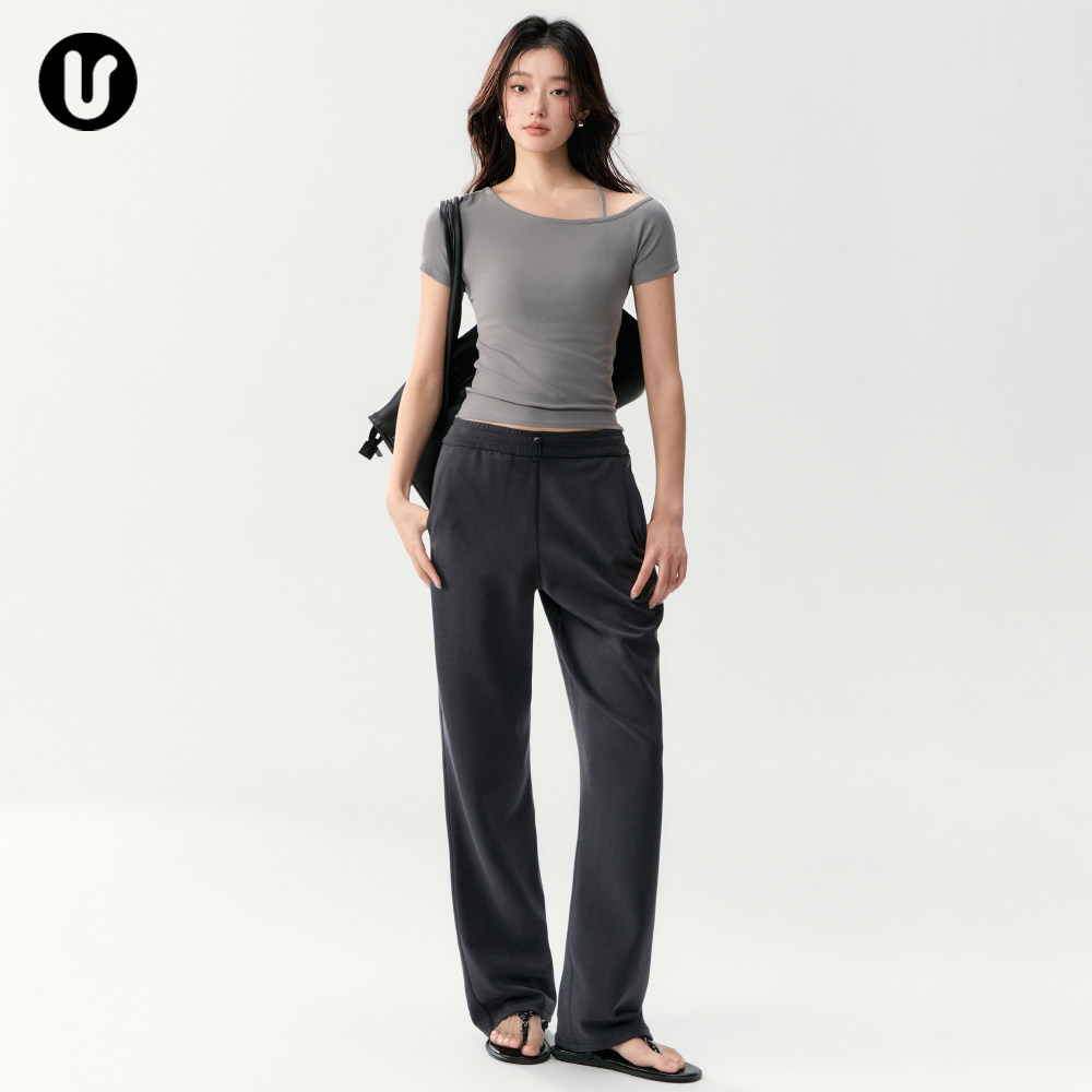 瑜伽裤女秋冬宽松直筒运动裤跑步普拉提训练长裤休闲阔腿健身裤子,淘宝优惠券,粉丝福利购,淘宝优惠卷