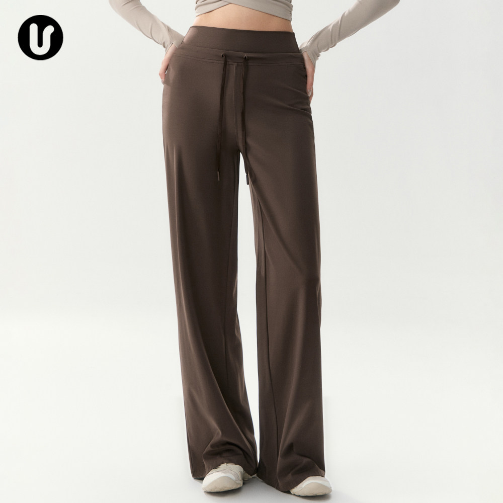 宽松直筒瑜伽裤女秋冬高腰阔腿运动长裤跑步训练普拉提健身裤套装,淘宝优惠券,粉丝福利购,淘宝优惠卷