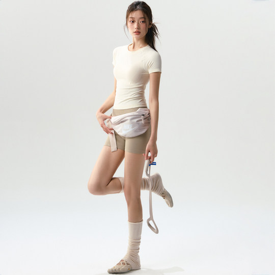 Umeko quick-drying sports short-sleeved women's stretch yoga clothes