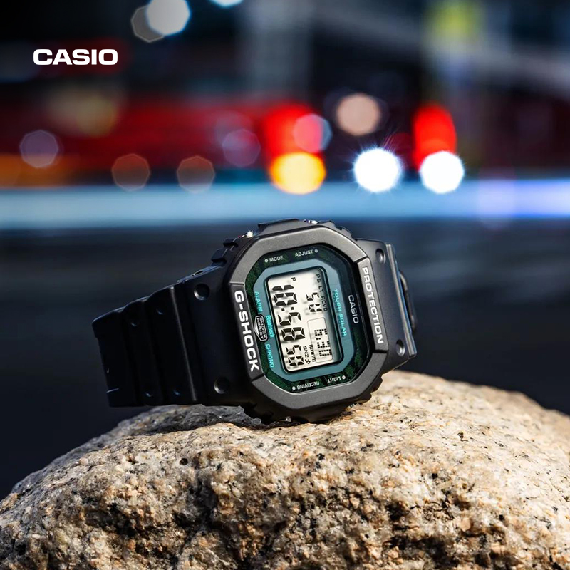 casio卡西欧海外旗舰店GW-B5600MG防水潮流运动手表男士 G-SHOCK-图0