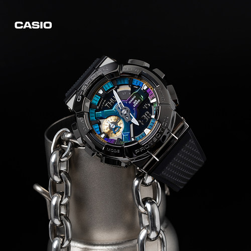 【礼物】casio卡西欧旗舰店GM-110小钢炮电子手表男款官方G-SHOCK - 图1