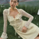 LaceMade Guima Bride French retro ເສື້ອ lace ສີຂາວ exquisite summer ແຂນຍາວ cardigan commuter ແມ່ຍິງພາກຮຽນ spring