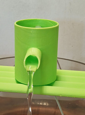 仿竹流水器树脂装饰品