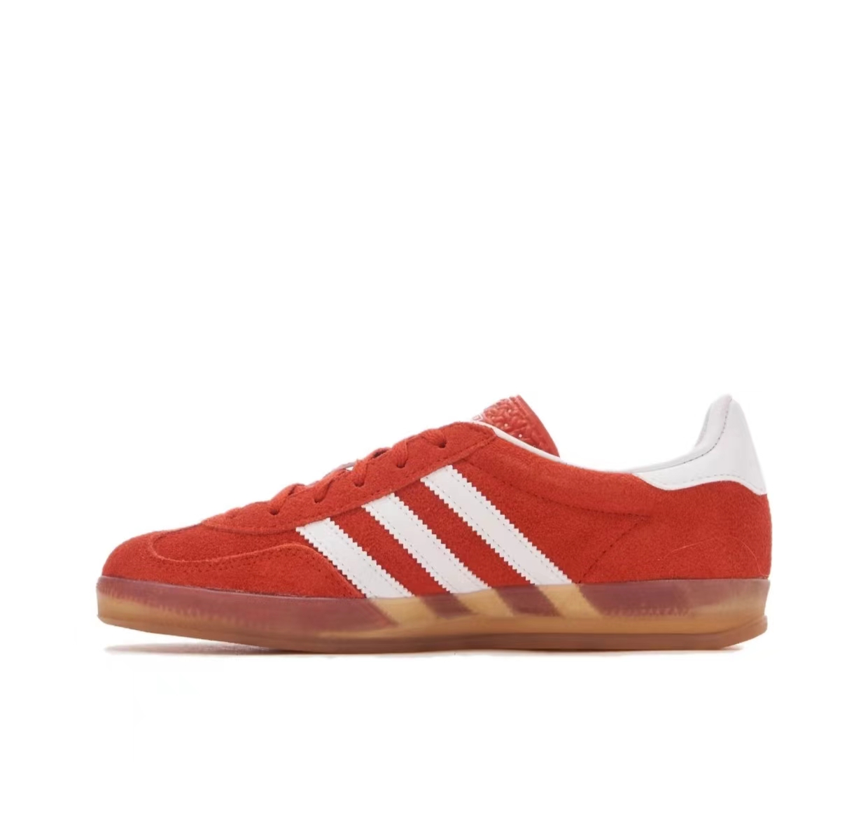 adidas originals Gazell lndoor皮革防滑耐磨低帮板鞋女款HQ8718 - 图0