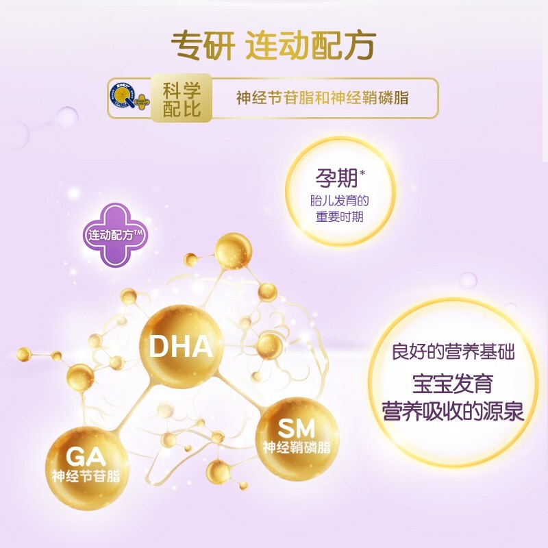 anmum海外旗舰店安满孕妇奶粉800g孕早期孕中晚期叶酸妈妈粉补充孕期营养正品1