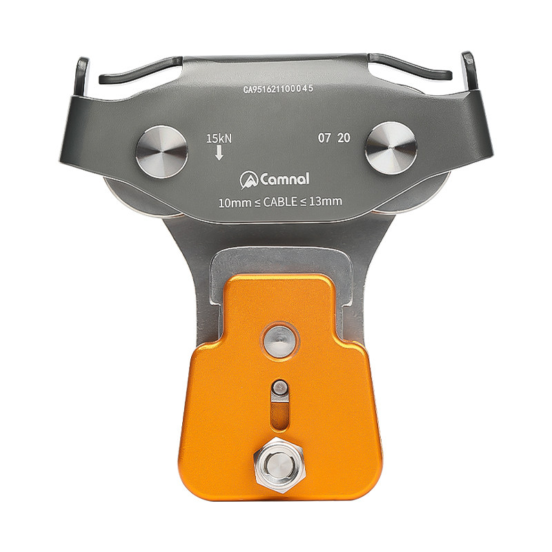 坎乐户外钢缆溜索滑轮丛林穿越拓展运输设备探险开口不间断保护轮,淘宝优惠券,粉丝福利购,淘宝优惠卷