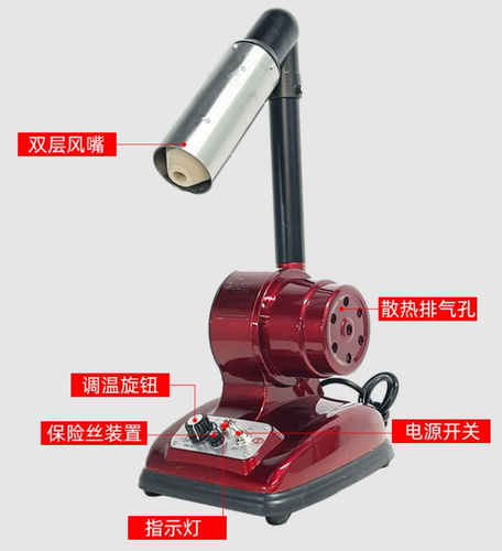 新品鞋用台式吹线机烘线机不烫手节能可调温皮革皮包烧线头热风枪 - 图2
