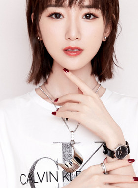 男凯文克莱街头风情侣项链