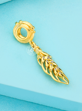 潘多拉灵动麦穗吊饰DIY