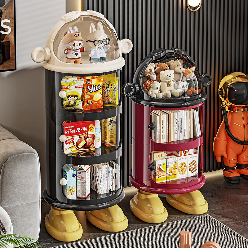 零食推车置物架客厅家用落地多层收纳架儿童玩具书本整理架床头柜,淘宝优惠券,粉丝福利购,淘宝优惠卷