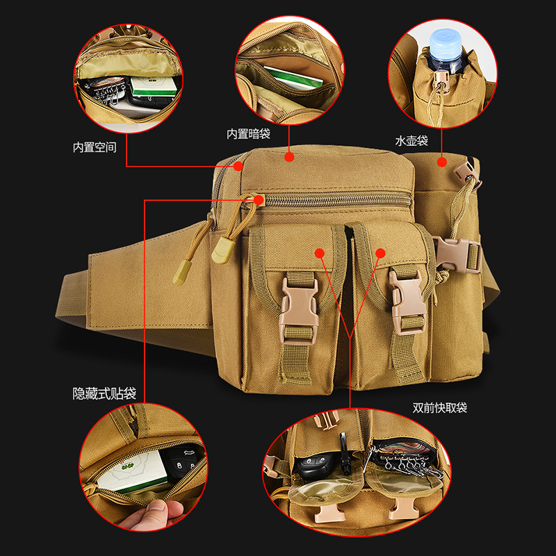 Mobile phone multifunctional construction site fishing lure bag