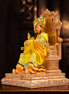 广济龙王家用神像摆件武财神五爷