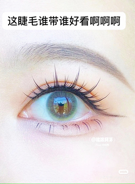 梦鹿R-7一片式仙子毛硬梗上睫毛
