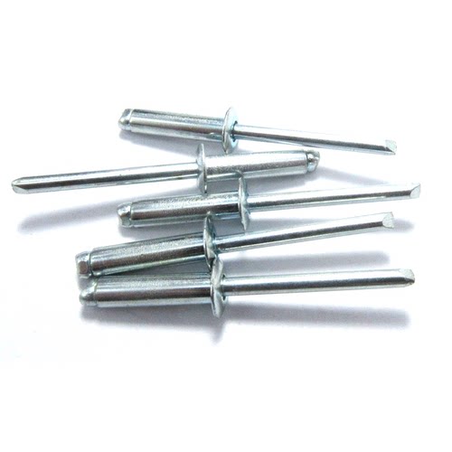 m6.4 全铁开口圆头抽芯铆钉拉丁拉铆钉铁帽铁杆碳钢国标GB12618 - 图2