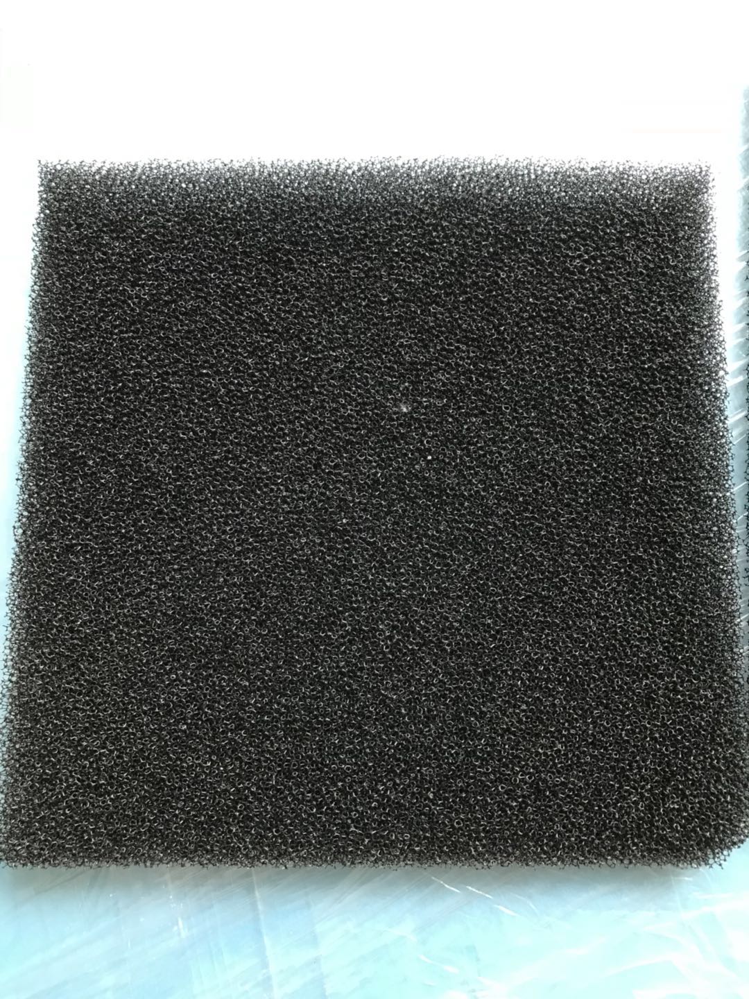 聚氨酯过滤蜂窝海棉网 净化过滤棉 活性碳防尘棉 纤维净化海棉散 - 图0