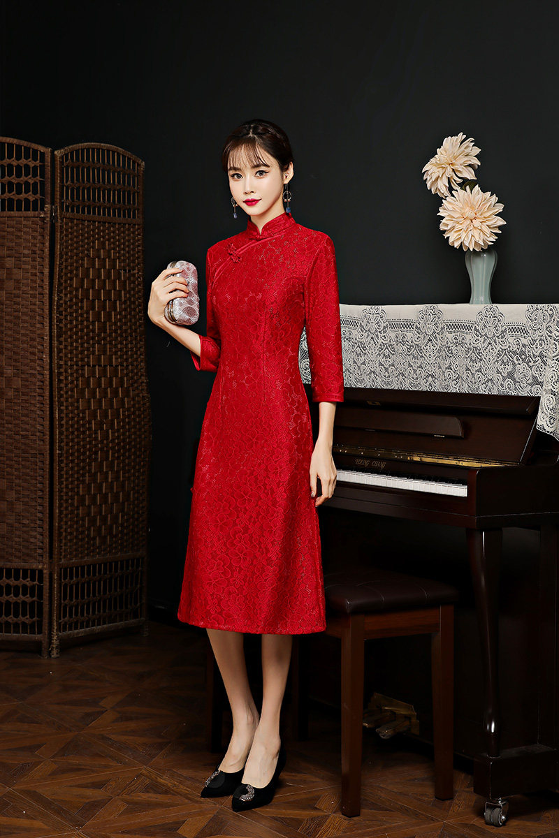 2020新款结婚新娘女古典显瘦婚纱 菲丽萱旗袍