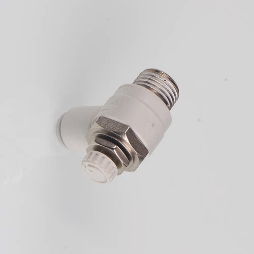 星辰气动节流阀AS1201F/2201F/3201F/4201F-04S/06S/08S/调速接头 - 图0