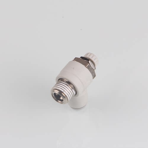 星辰气动节流阀AS1201F/2201F/3201F/4201F-04S/06S/08S/调速接头 - 图1