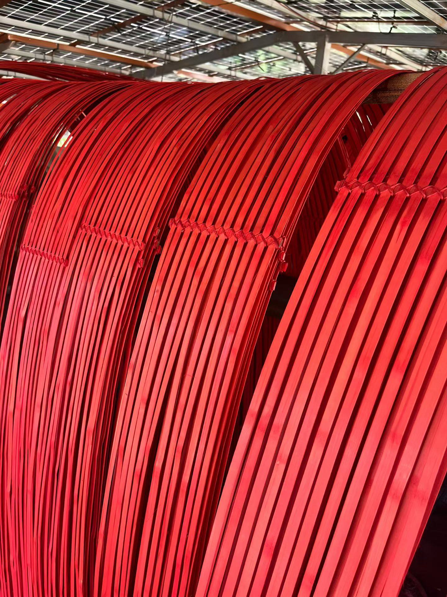 竹条花艺软装染色彩红色竹排竹篾条竹片diy薄竹片花艺婚礼装饰品,淘宝优惠券,粉丝福利购,淘宝优惠卷