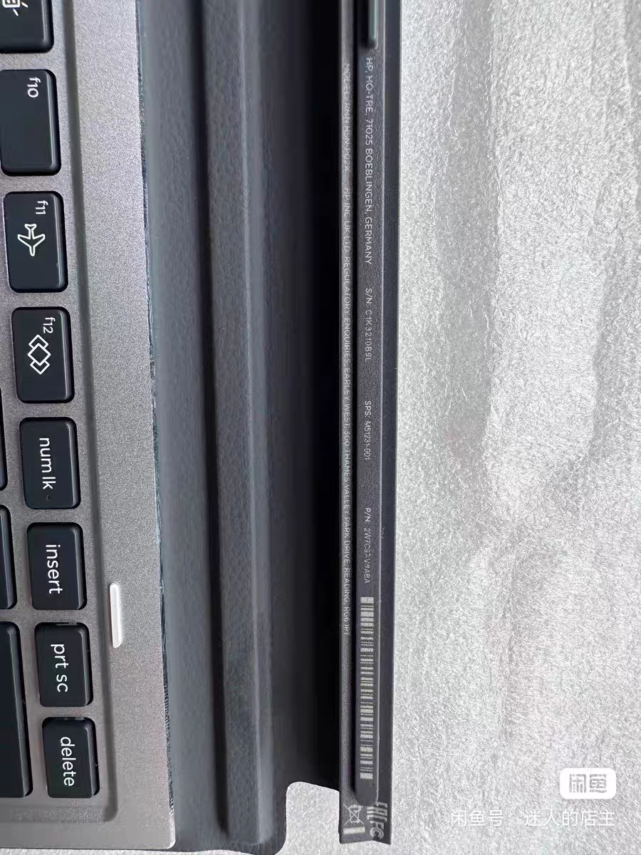 全新 惠普 HP ELITE×2 G8 英文平板键盘 US 旅行键盘磁吸底座 - 图2