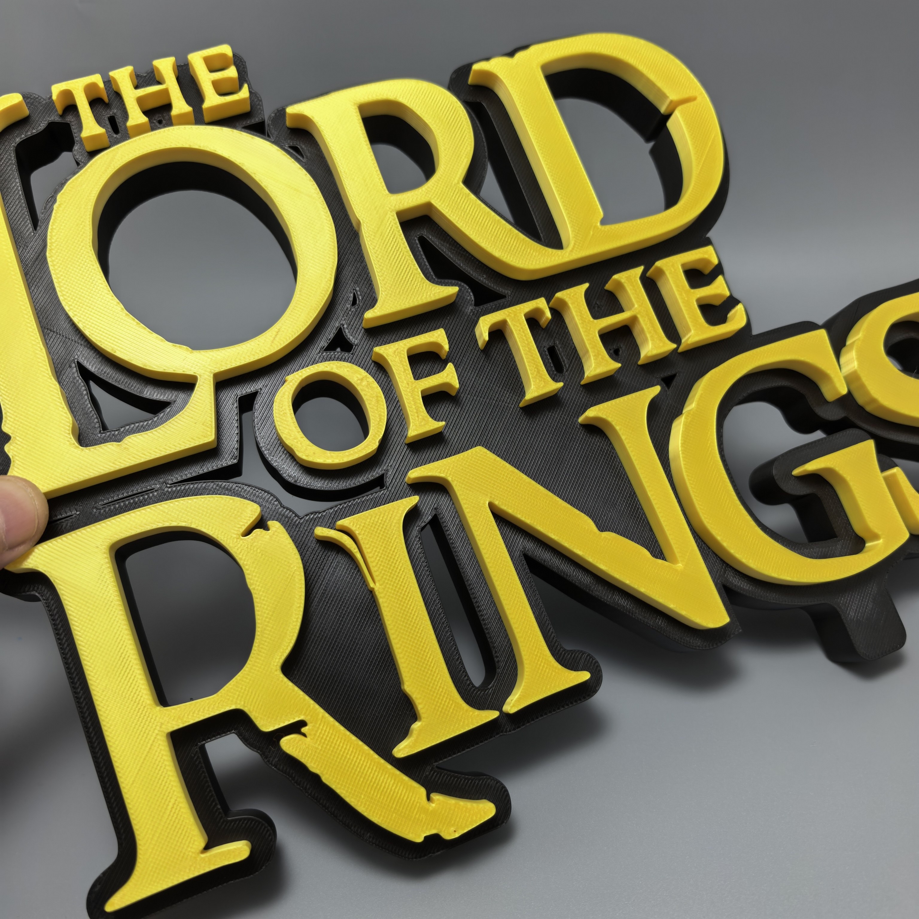 Lord of the Rings LOGO Lord of the Rings stand ornament