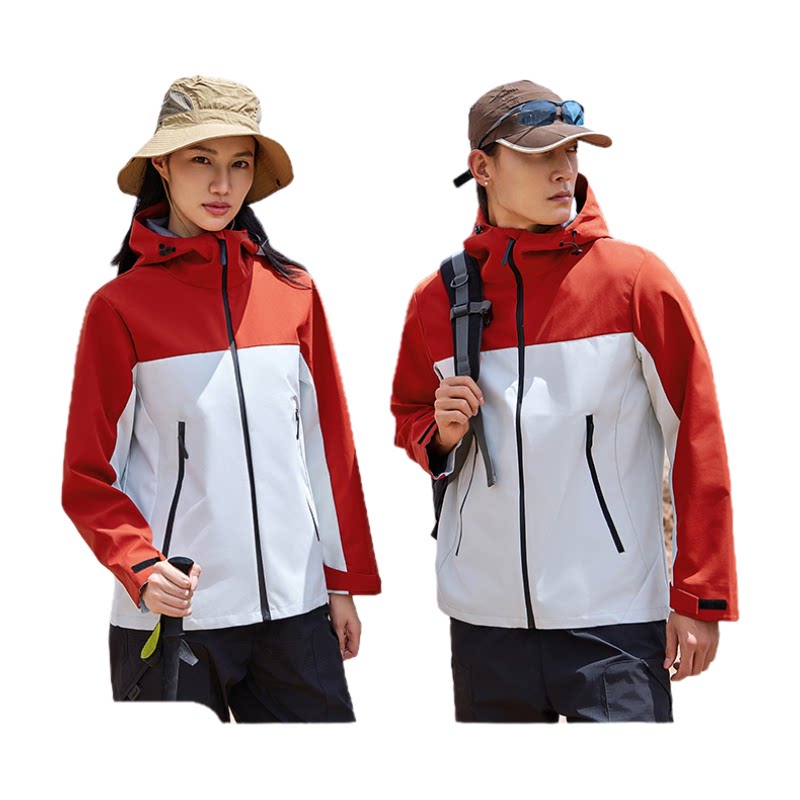 CaltenKirsn连帽保暖户外单冲锋衣1066