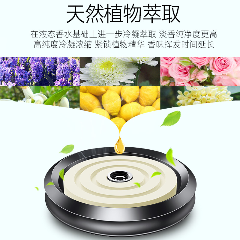 舞悦汽车用品专营店车载香水汽车香薰空调出风口补充车内固体香膏香气持久淡香除异味2