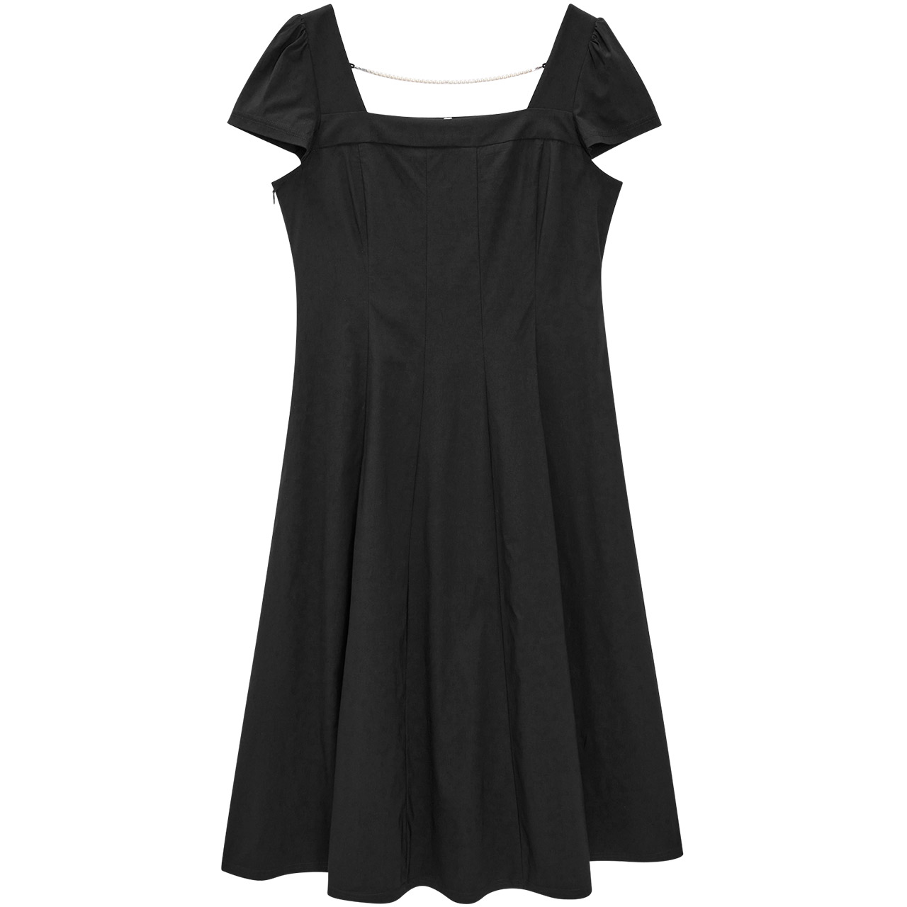 IEF/爱依服【微胖】大码女装2025夏季新款法式名媛气质感连衣长裙 - 图3