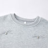 MINIIEF Children's Clothing 2025 Autumn New Korean Version Sweet, Cute and Western Style Girls' Sweaters