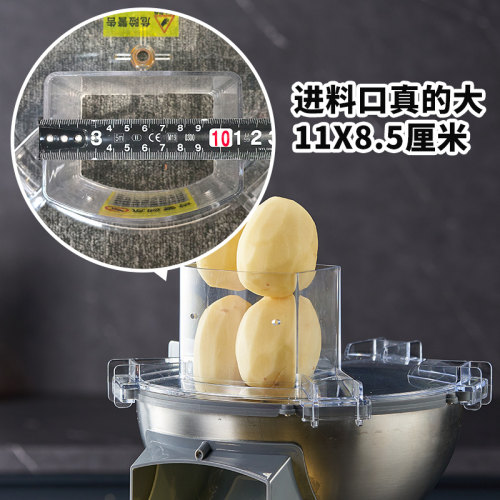 萝卜切丁机商用土豆切条机电动多功能切菜机小型切丁切片切丝神器 - 图2