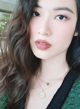 LHWindsor温莎珠宝 十二星座金币项链复古女冷淡风硬币叠戴锁骨链