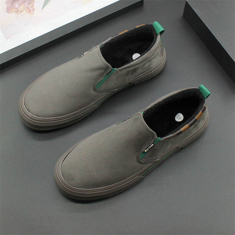 冬季棉鞋2024新款加绒二棉男鞋低帮保暖布鞋厚底不系带休闲鞋男款,淘宝优惠券,粉丝福利购,淘宝优惠卷