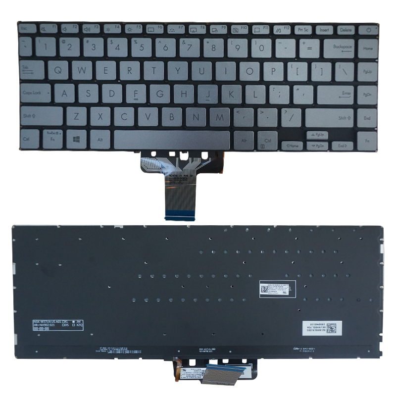 适用ASUS 华硕 ZENBOOK UX434 UX434F UX434FA UX434FN 背光 键盘 - 图3