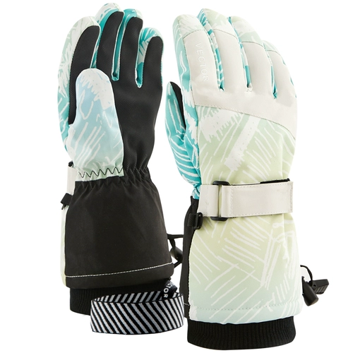 Детские лыжные водонепроницаемые перчатки, удерживающий тепло дорожный комплект для мальчиков, цвет, подходит для подростков