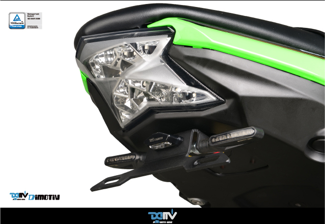 Dimotiv KAWASAKI 川崎 NINJA650 Z650 LED短尾牌照架方向灯 DMV - 图0