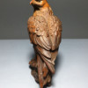 Antiques and miscellaneous collections, old wood carved eagle ornaments, solid wood carved birds, animals, home decorations, craft gifts