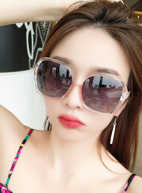 太阳眼镜女2025年新款墨镜韩版开车专用防紫外线偏光圆脸大脸显瘦
