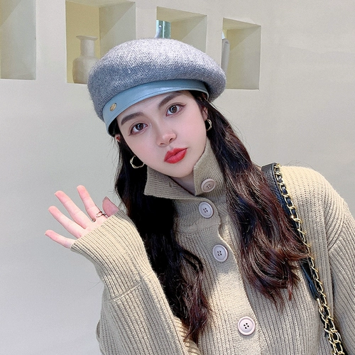 Берет, демисезонная универсальная шапка, коллекция 2021