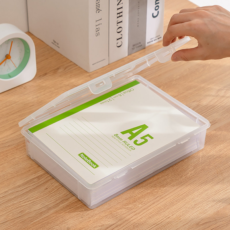 桌面书架儿童绘本读物收纳神器小型杂志盒亚克力透明A4纸整理盒,淘宝优惠券,粉丝福利购,淘宝优惠卷