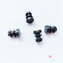 16MM thickened plastic round plug tube stopper table and chair foot cover anti-slip stool footbed protection cushion choke plug stainless steel